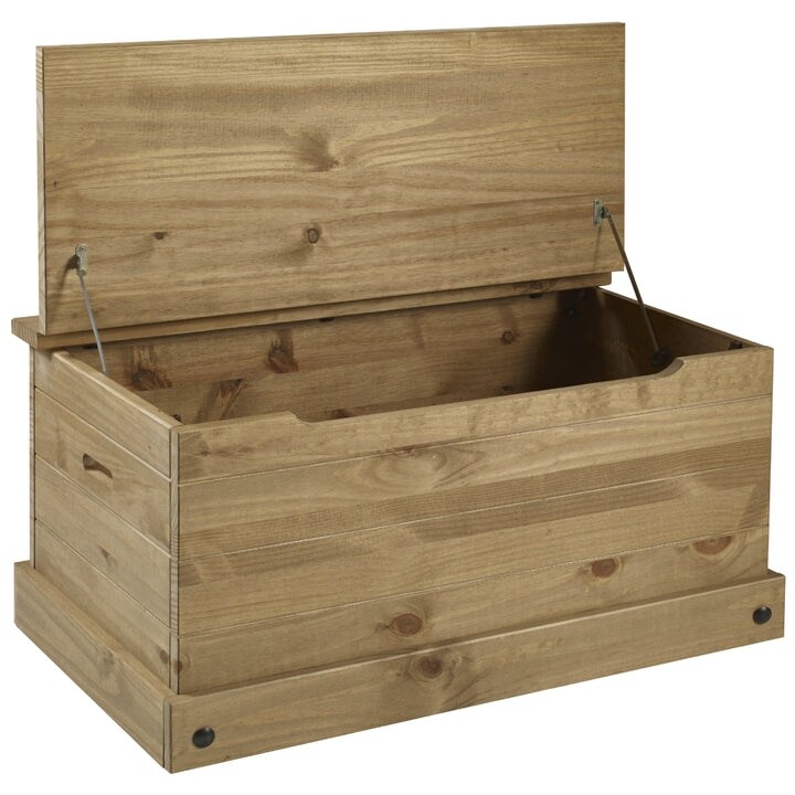 Wood Storage Trunk Ottoman Corona Furniture Dash On Sale Bed